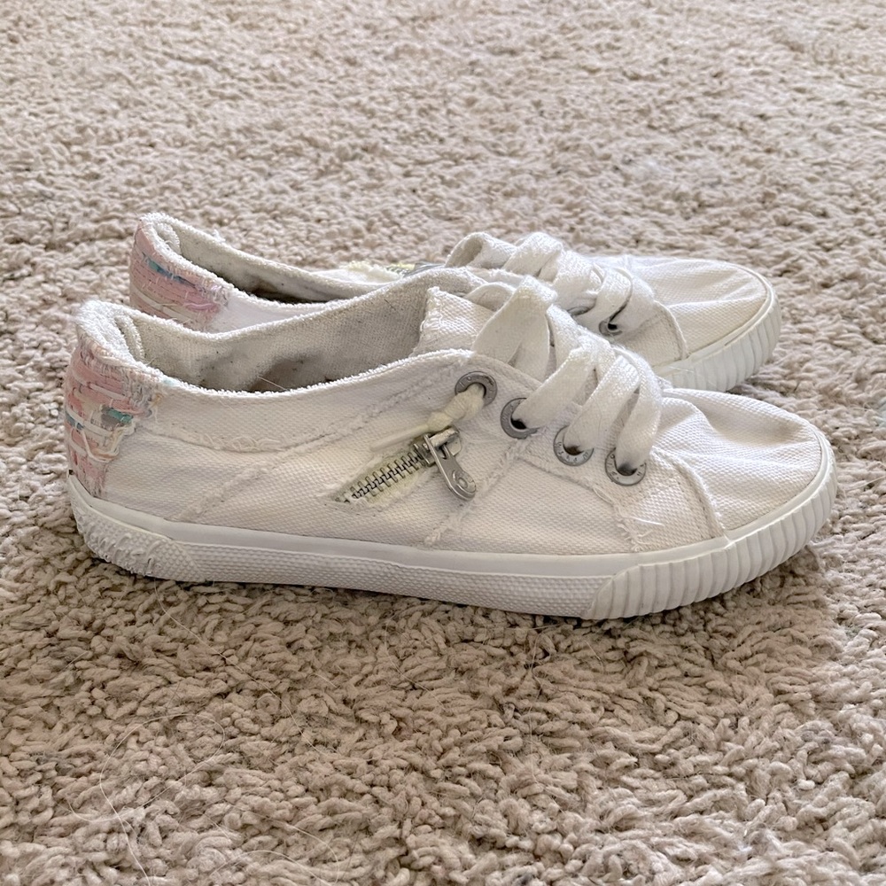 Girls White Sneakers